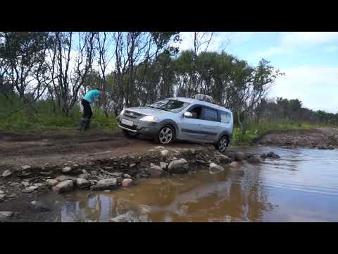 Видео: Кольский 2022г. 3 часть. Полуостров Средний. Чем Ларгус не джип...