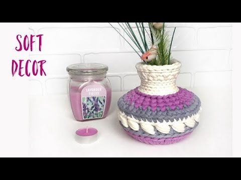Видео: Такой вазе обрадуются все ваше друзья | Soft Decor - Татьяна Чакур