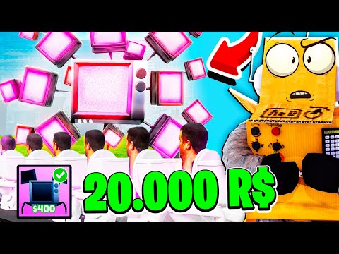 Видео: ВЫБИЛ СПАЙДЕР ТВ за 20.000 РОБУКСОВ! НАЙТМАР 1 ЮНИТОМ! 11 СЕРИЯ ROBLOX Toilet Tower Defense