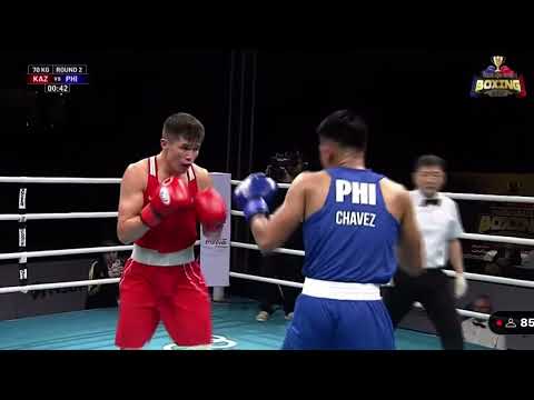 Видео: Thailand Open 2025. 70 келі. Төрехан Сабырхан (KAZ) - Роналд Чавес (PHI)