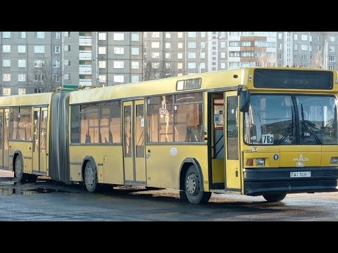 Видео: Информатор автобусного маршрута №76э г.Минска (голос Эдуард Данченко)