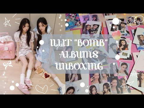 Видео: ୨ৎ распаковка альбомов айллит b♡mb !! ༘❀ | illit bomb albums unboxing