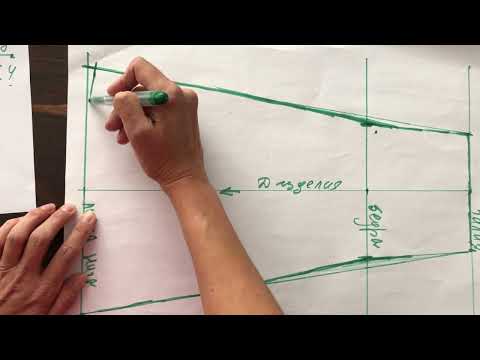 Видео: Юбка Шестиклинка за 3 минуты . Выкройка
