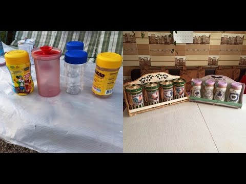 Видео: Красота из мусорного ведра.Идеи-что можно сделать из пластиковых баночек!