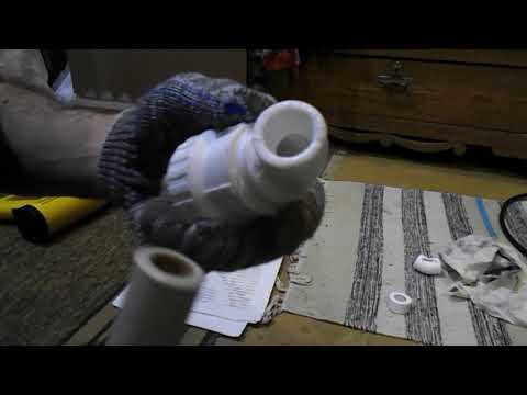 Видео: Способ пайки полипропилена монтажным феном