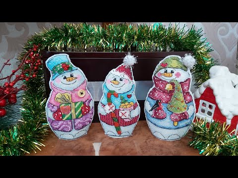 Видео: Снеговики от ТМ ЖАР- ПТИЦА ❄☃️❄ Как они стоят?