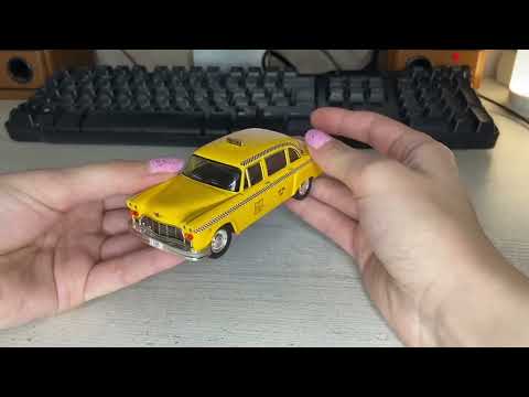 Видео: 80а. Обзор масштабной модели Checker A11 Marathon Taxi 1977 года