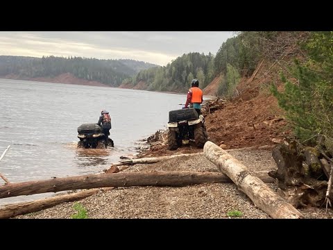 Видео: Плавающая экспедиция на Kawasaki 2024. День 1.