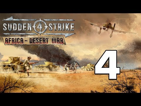Видео: Прохождение Sudden Strike 4 - Africa: Desert War #4 - Битва при Сиди-Баррани [Британия]