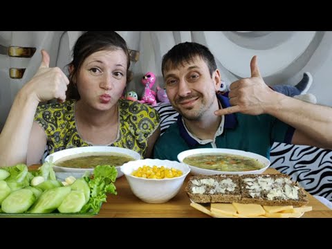Видео: МУКБАНГ ДОМАШНИЙ РАССОЛЬНИК | MUKBANG HOME RASSOLNIK Russian food | #rassolnik #рассольник