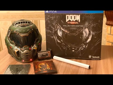 Видео: DOOM Eternal Collectors Edition Распаковка/Unboxing