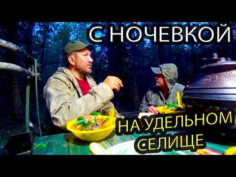 Видео: КОП С НОЧЕВКОЙ В ЛЕСУ НА УДЕЛЬНОМ СЕЛИЩЕ. ЧАСТЬ 2