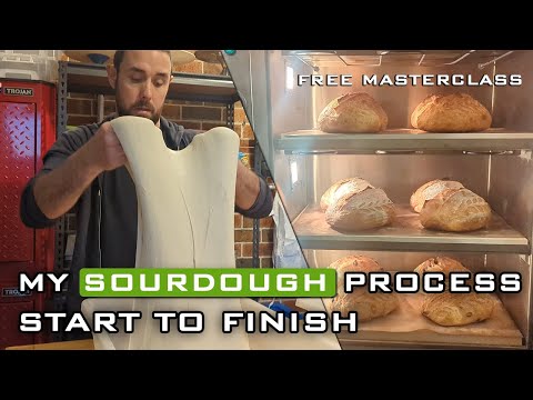 Видео: Выпечка на закваске в микропекарнях: пеките вместе со мной от начала до конца