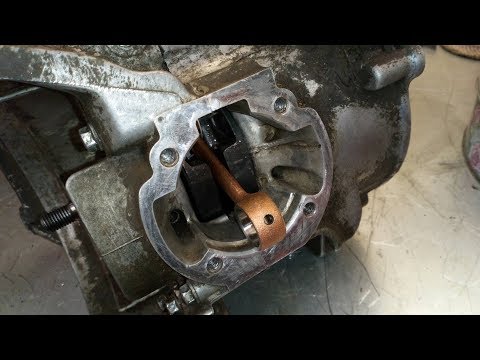 Видео: Как поменять коленвал в двигателе Honda Dio AF34.