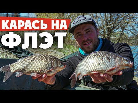 Видео: Ловля КАРАСЯ на ФЛЭТ ФИДЕР весной! КАРАСЬ ПОШЁЛ! Рыбалка с ночевкой!