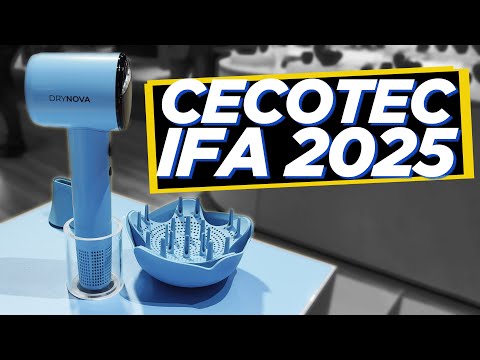 Видео: 🛋️ #IFA2025 Новинки від Cecotec: сушарки, пилососи, кавомашини та інше
