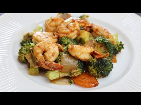 Видео: КРЕВЕТКИ С БРОККОЛИ В КИТАЙСКОМ СТИЛЕ