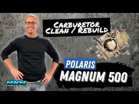 Видео: Polaris Magnum Sportsman Ranger 500 425 400 — чистка/ремонт карбюратора