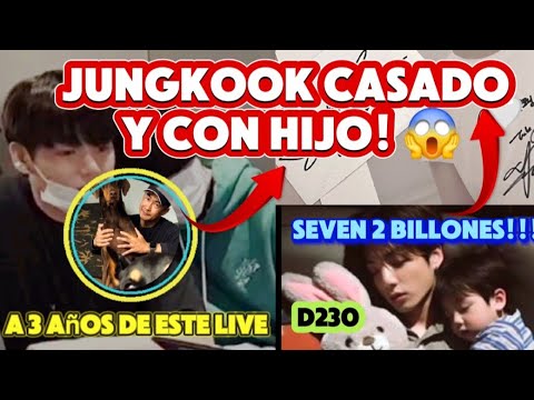 Видео: Чонгук женат и с ребенком!!!  😱 Через 3 года после этого Live 😍 Seven 2 Billion 🕺🏼