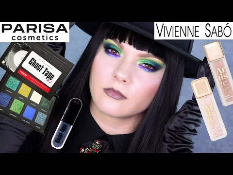 Видео: НОВИНКИ VIVIENNE SABO | жидкие тени Vivienne Sabo Artiste | палетка теней Parisa Ghost Tape 2