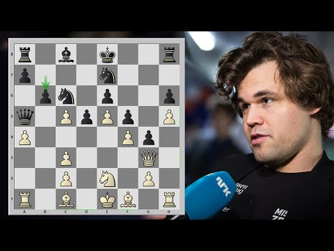 Видео: Магнус КАРЛСЕН доказывает преимущество КОНЕЙ над СЛОНАМИ ♟ Французская защита