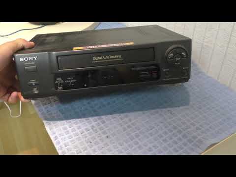 Видео: SONY SLV-X312PS первое включение после покупки, осмотр и разборка