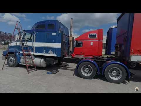 Видео: International 9400i испытания стояночного кондиционера в деле