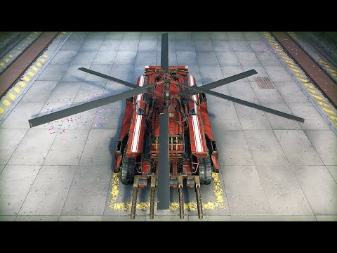 Видео: МИЛИШНИК-ВЕРТОЛЁТ • Crossout • От винта! с ТЕРЗАТЕЛЯМИ !