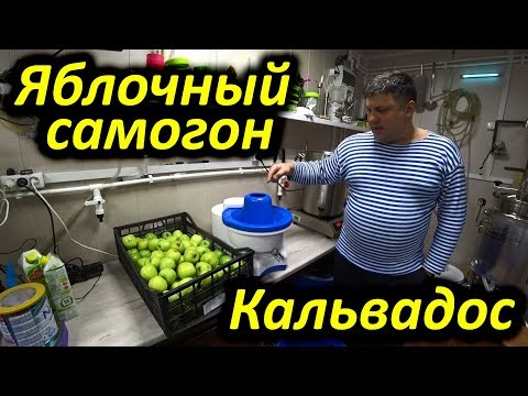 Видео: Алкокухня: Яблочный Самогон или Кальвадос в домашних условиях