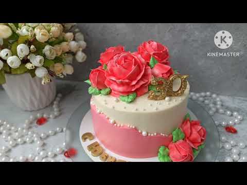 Видео: ОН ПРЕКРАСЕН!!!  Торт на ЮБИЛЕЙ.💗