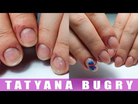 Видео: ЖЕСТЬ Маникюр по Мясу/ Наращивание Ногтей Полигелем/ Татьяна Бугрий
