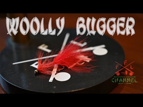 Видео: Wooly Bugger Fly. Вулибагер. Мушка на Голавля, Щуку, Язя, Форель и не только.