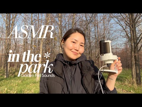 Видео: ASMR in the Autumn Park 🍁 Making a Maple Leaf Wreath | АСМР в парке 🍂 Венок из кленовых листьев