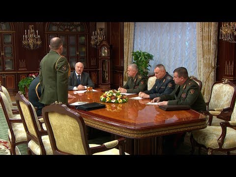Видео: Лукашенко назначил начальника в 72-й учебный центр в Печах и прокомментировал дело Коржича