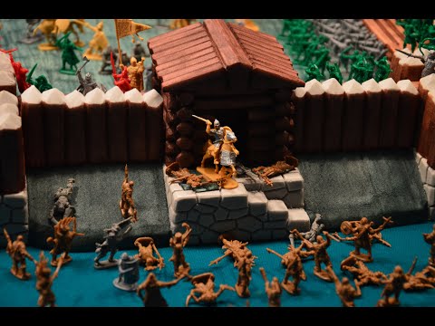 Видео: 1. Играем в Сражение. Осада Крепости