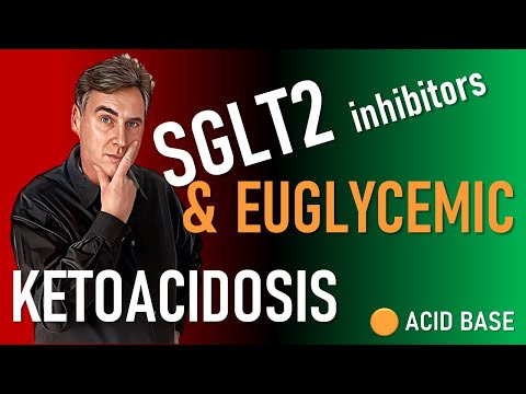 Видео: Эугликемический кетоацидоз, вызванный ингибированием SGLT2 (Флозины)