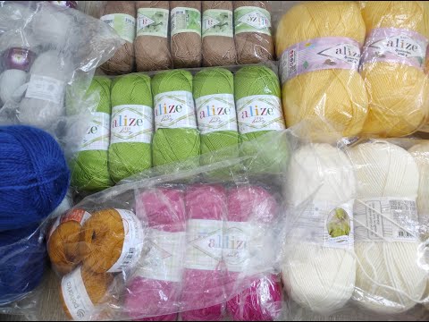 Видео: Обзор моей покупки пряжи