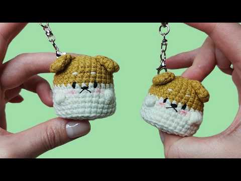 Видео: Как Связать СОБАКУ?! Брелок Корги КРЮЧКОМ! Виктория Вяжет🧶