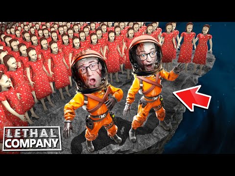 Видео: ВЫ БУДЕТЕ СМЕЯТЬСЯ ДО СЛЕЗ! 6 ВЫЖИВШИХ vs 1000 МОНСТРОВ! УГАРНОЕ ВЫЖИВАНИЕ С МОДАМИ В LETHAL COMPANY