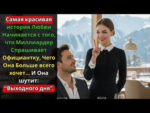 Видео: Самая красивая история любви Миллиардера, Который спрашивает официантку, Чего Она Больше Всего Хочет