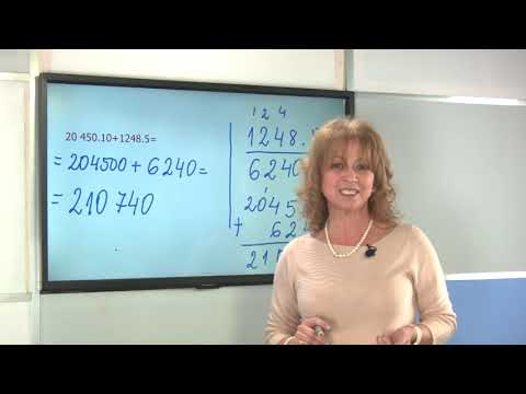 Видео: Математика 4. клас - Урок: Умножение с 10