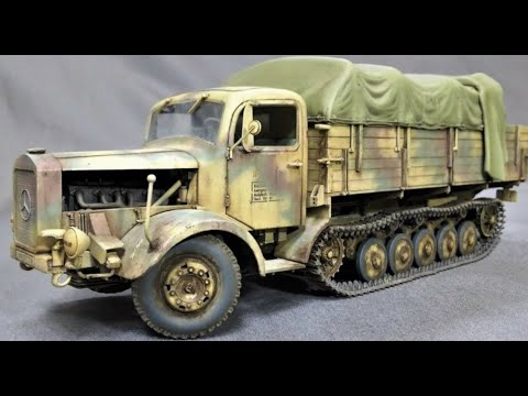 Видео: Немецкие полугусеничные грузовые автомобили типа "Maultier"
