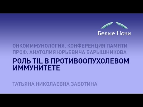 Видео: Роль TIL в противоопухолевом иммунитете