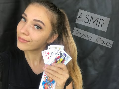 Видео: АСМР Игральные карты | Фокус с картами | ASMR Playing cards