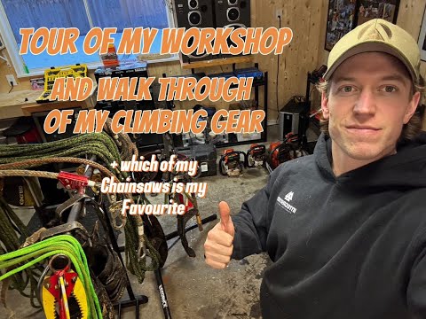 Видео: Экскурсия по моей мастерской и обзор моего альпинистского снаряжения