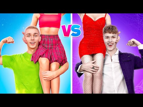 Видео: Як Стати Вампіром! Екстремальне Перевтілення з Ботанки у Вампірку