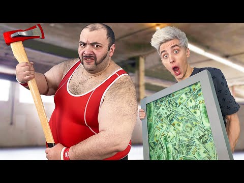 Видео: Самый СИЛЬНЫЙ Человек В МИРЕ vs Бронированное Стекло с 1000$