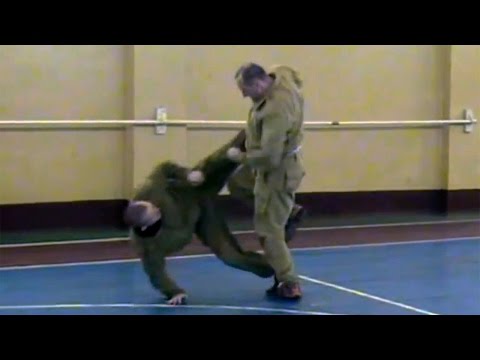 Видео: Тренировка за 31.05.2012. Пластунский рукопашный бой, система боя Леонид Полежаев.