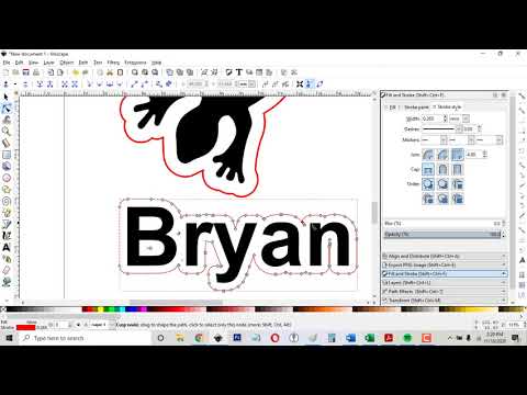 Видео: Как создать файл мультиобработки (гравировка, резка, биговка) в Inkscape для Glowforge или K40