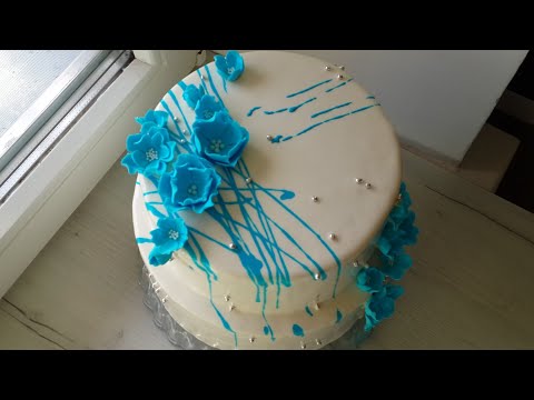 Видео: Самый простой цветок из мастики Пошаговый мк по изготовлению цветов для начинающих